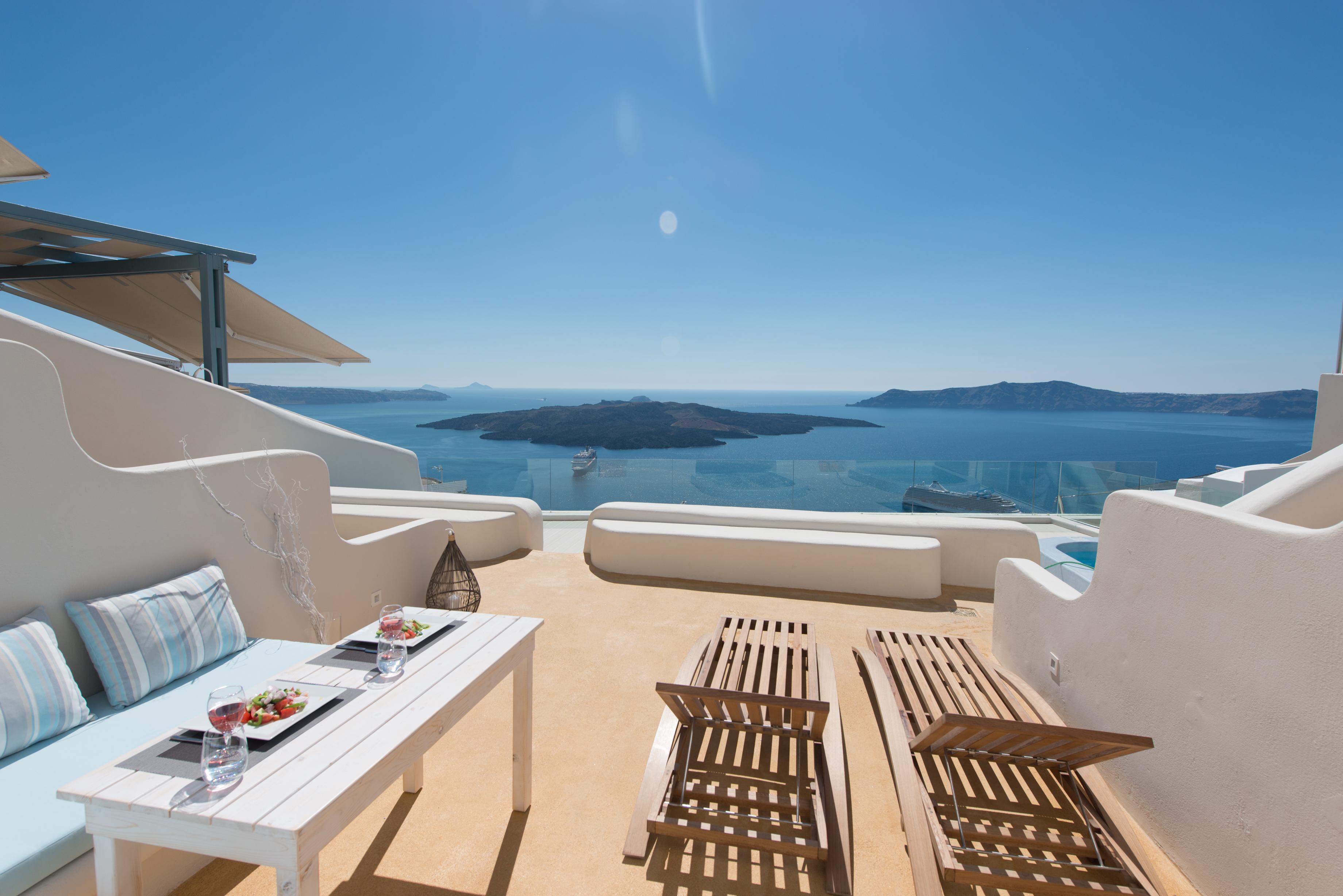 Hotel On The Cliff à Fira  Extérieur photo