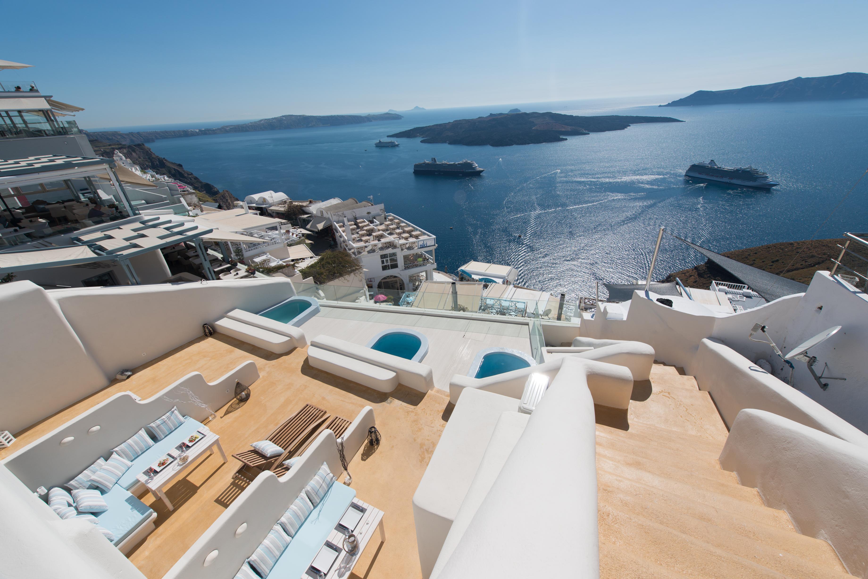 Hotel On The Cliff à Fira  Extérieur photo